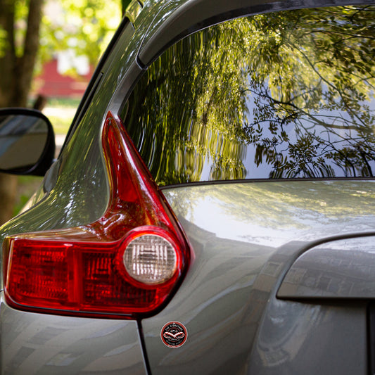 Car Decorators Round Dome stickers (3X3 inch)