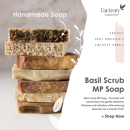 Basil Scrub MP Soap