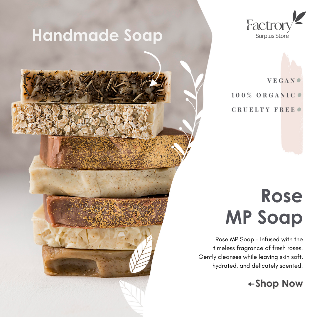 Rose MP Soap 125gm