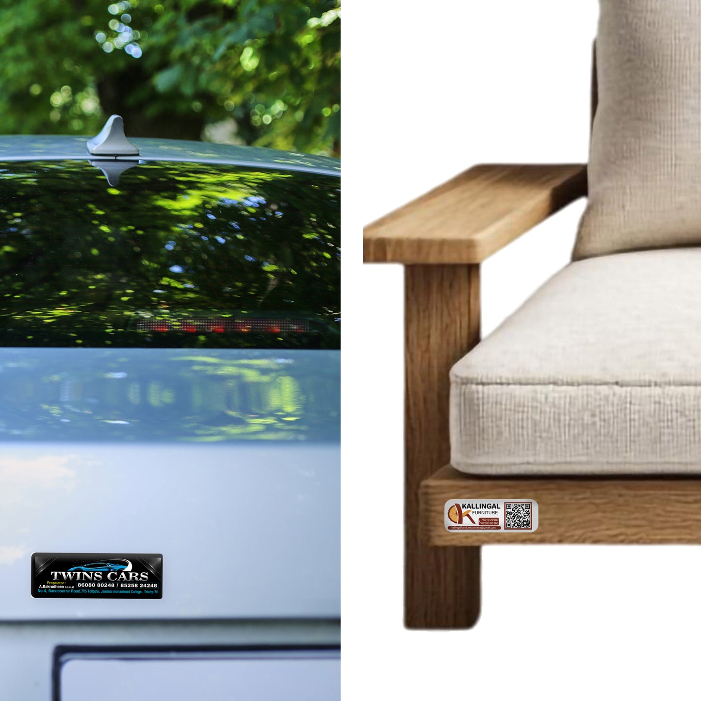 1x3 inch Dome Sticker