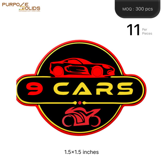 Car Decorators Dome stickers (1.5X1.5 INCH)