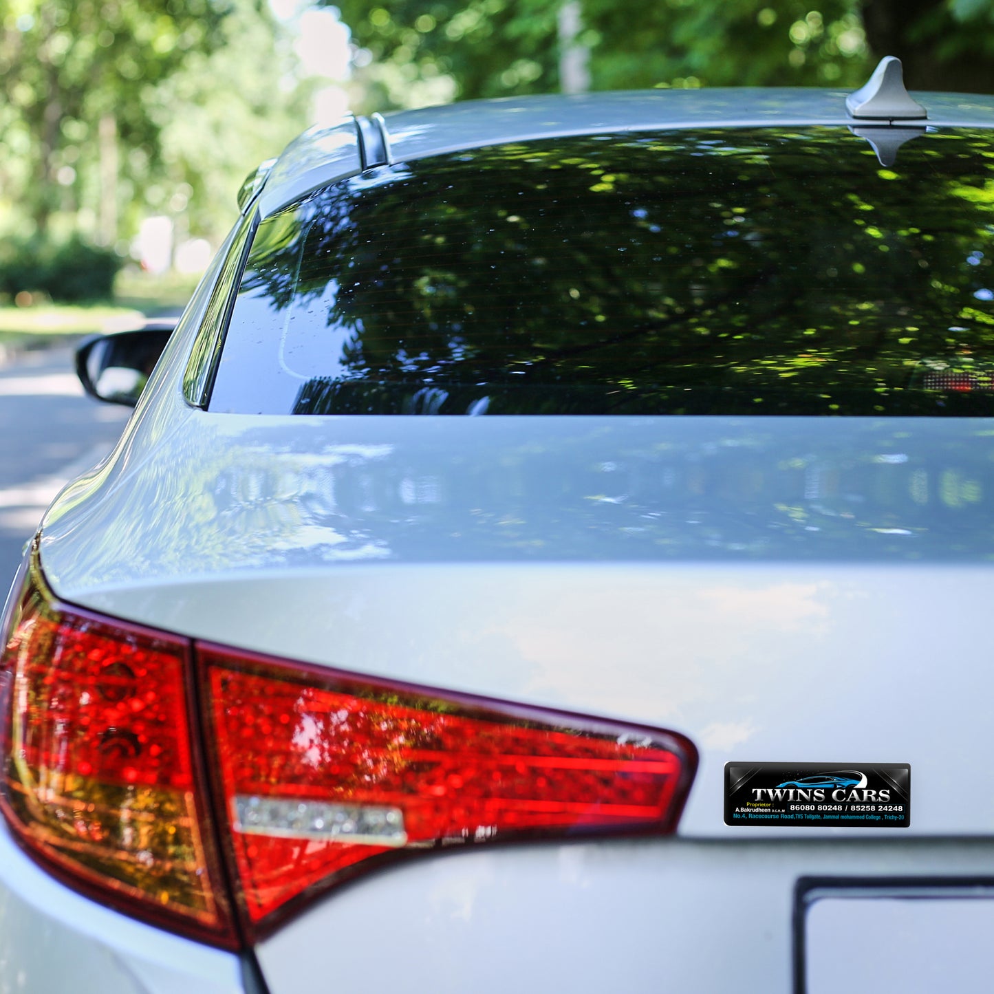 Car Decorators Dome stickers (1x3 inch)