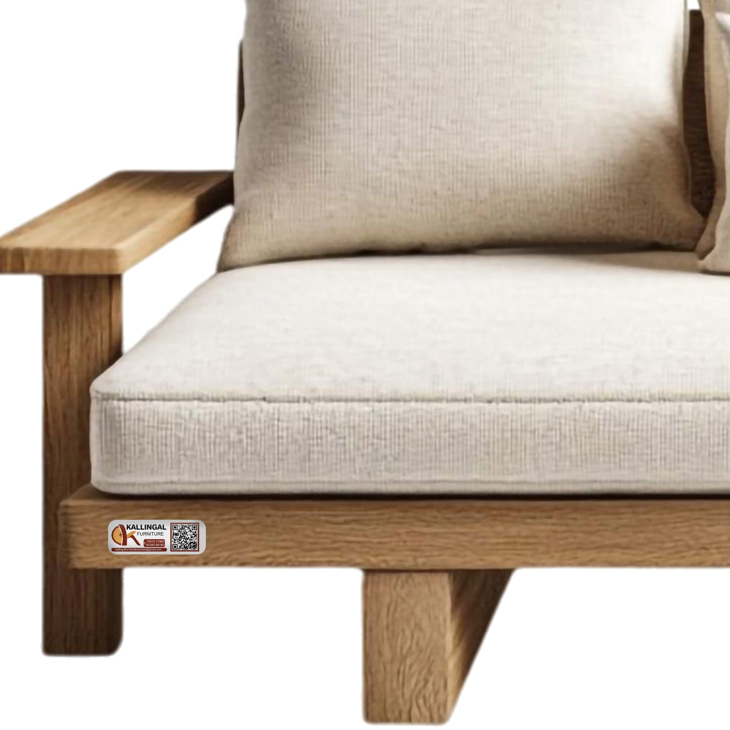 Furniture Branding Reflective Dome Sticker (1x3 inch)